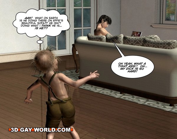3d Gay Comics Porn - Cum fiesta of house elf 3D gay comics: male anime voyeur cartoons about  huge cock of spy midget, young twink man dude jerking and cumshot by 10  inch cock in american hentai