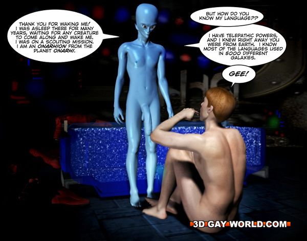 3D Gay Alien Porn