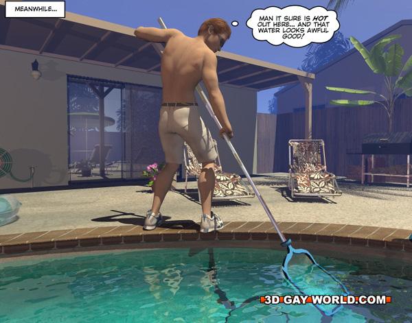 Pool Boy Porn Cartoon - Gay Porn Swimming | Gay Fetish XXX